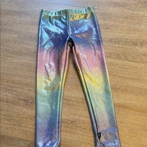 Pixie lane size 4T rainbow leggings New without tags